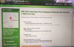 Gill Hall VFD Announces Firetruck 5K and Kids 1 Mile Fun Run at Peters Creek