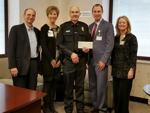 Jefferson Hospital donates $20,000 check for surveillance cameras